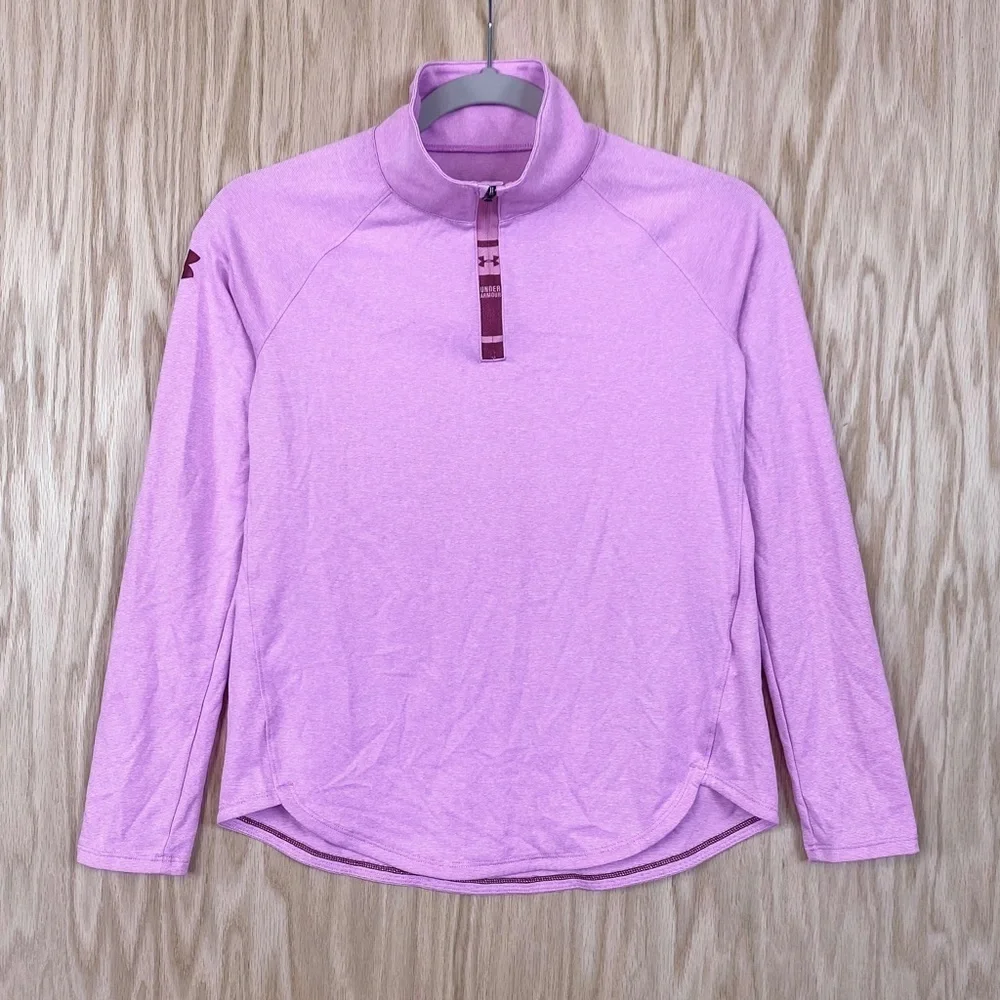 Under Armour Girls Tech Quarter Zip Jacket